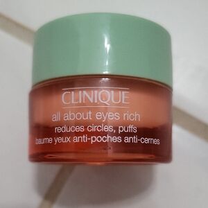 Clinique All About Eyes Rich - Mint Green and Coral